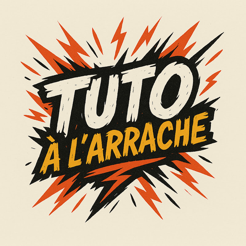 Tuto à l'arrache