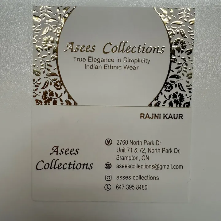 Asees Collections