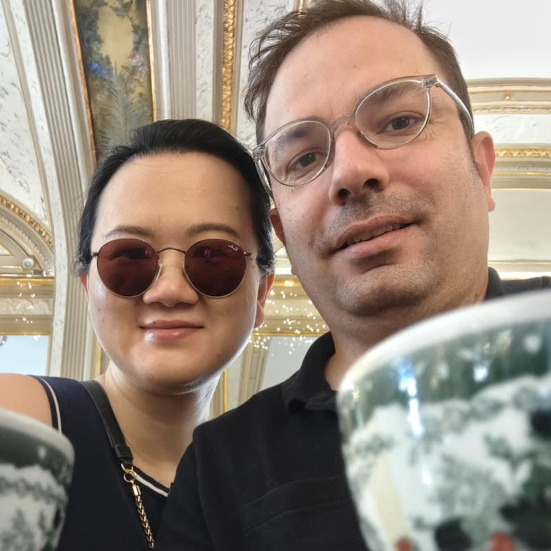 Prof Rino and Caroline the boss