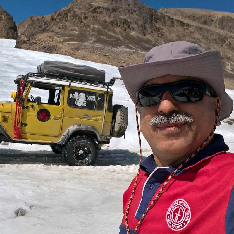 Man With Yellow 4x4