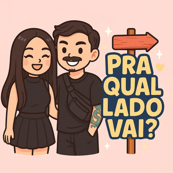 Pra qual lado vai?