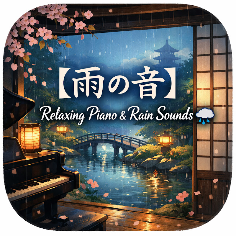 【雨の音】Relaxing Piano & Rain Sounds 🌧️