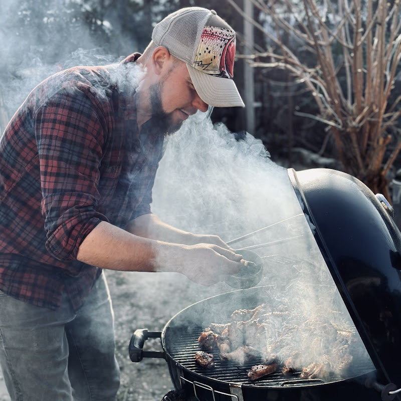 The Man Cooking