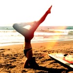 吉鵝的瑜浪情節｜瑜珈教學｜衝浪分享