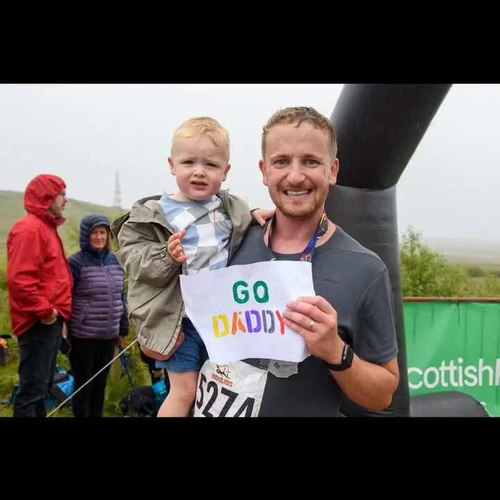 Running dad