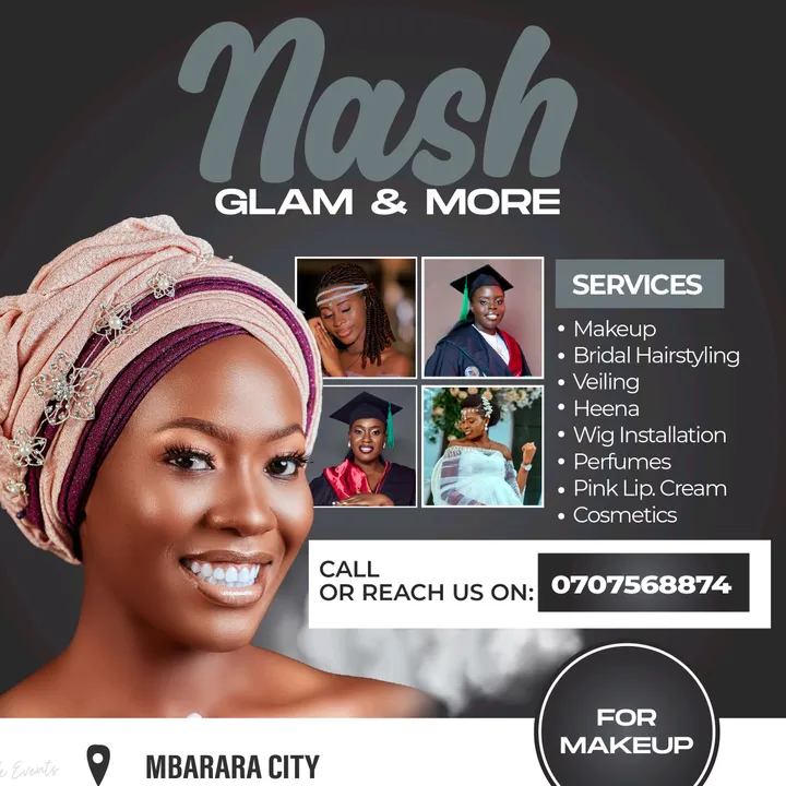 @ Nash glam makeup💄