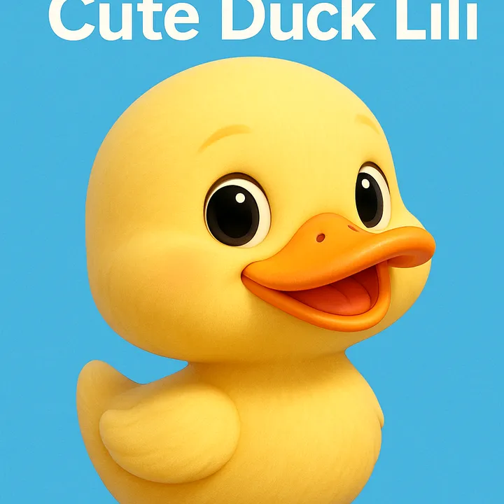 Cute duck lili