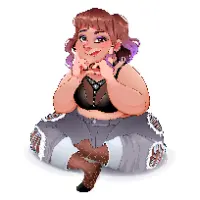 Beauty Curvy Woman