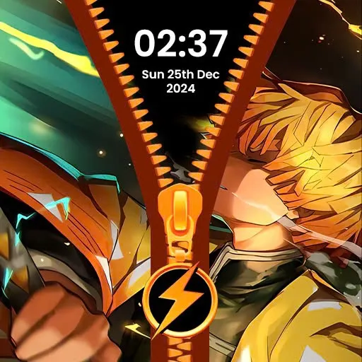 Zipper Lock Screen Wallpapers