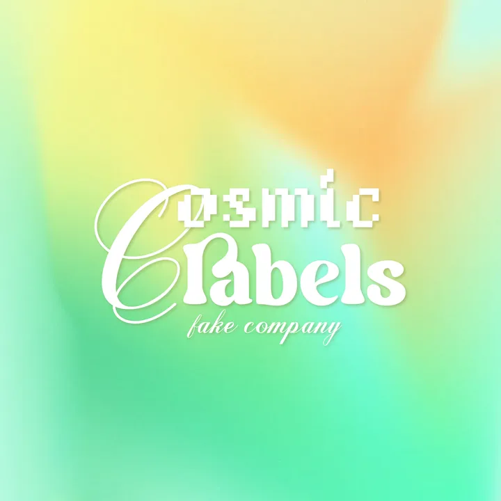 𝒞𝗈𝗌𝗆𝗂𝖼 𝗅𝖺𝖻𝖾𝗅𝗌
