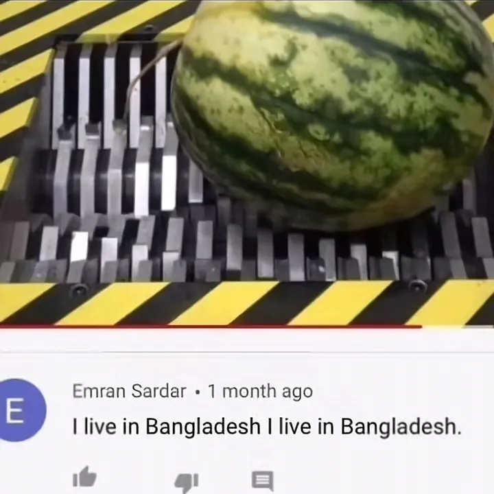 I live in Bangladesh