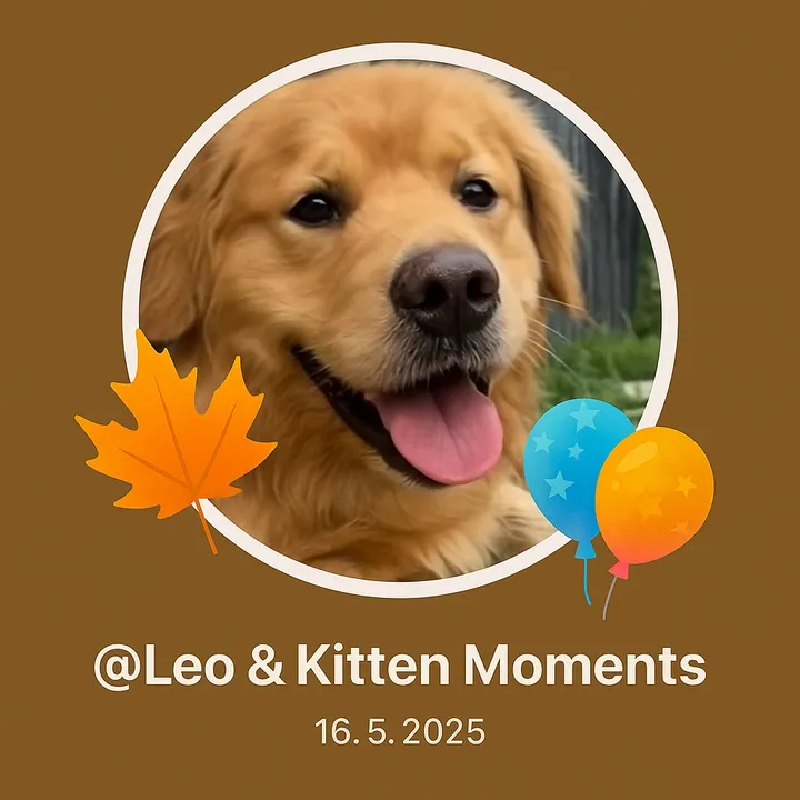 Leo & Kitten Moments 🐾