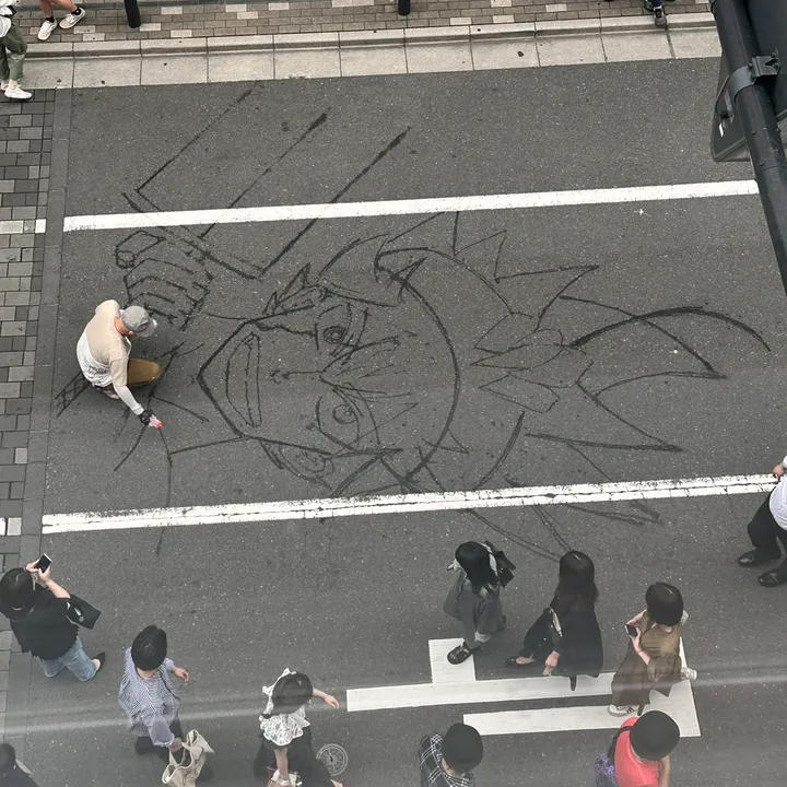 🐶ちょちょ🐶✏️水でお絵描き✏️