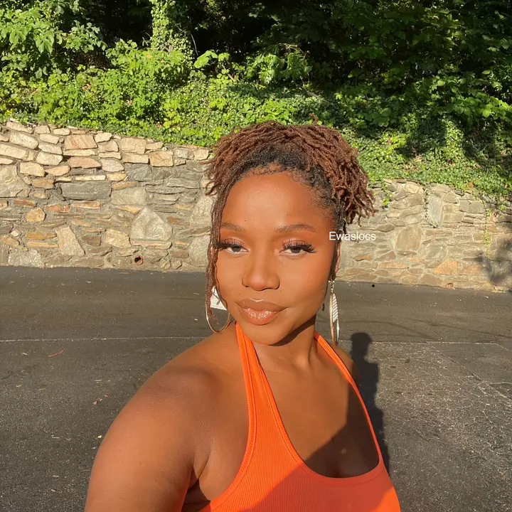 Nigerian Girl with Locs