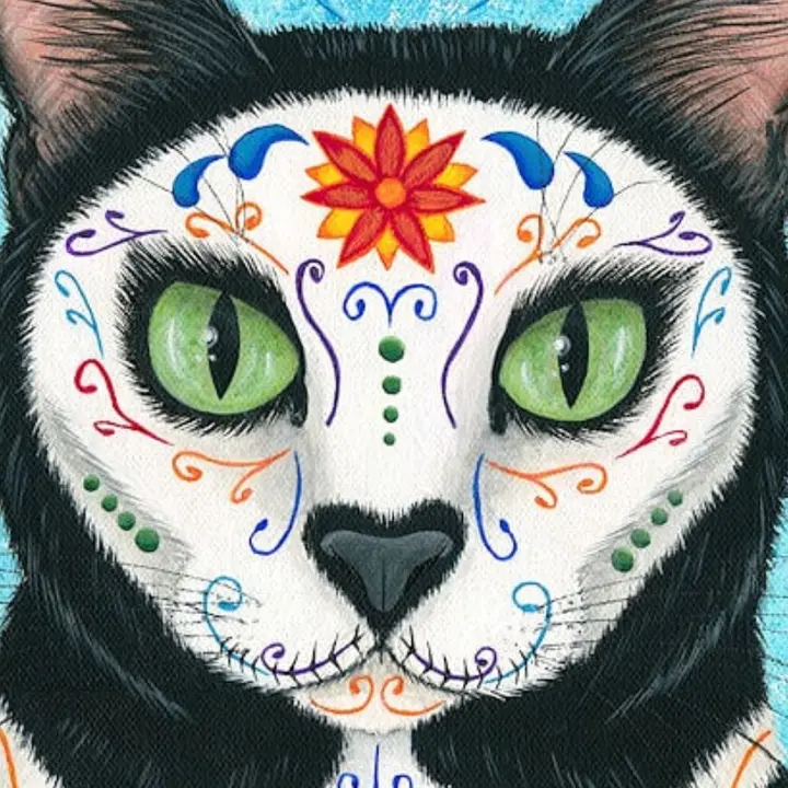 Cat Art Carrie Hawks