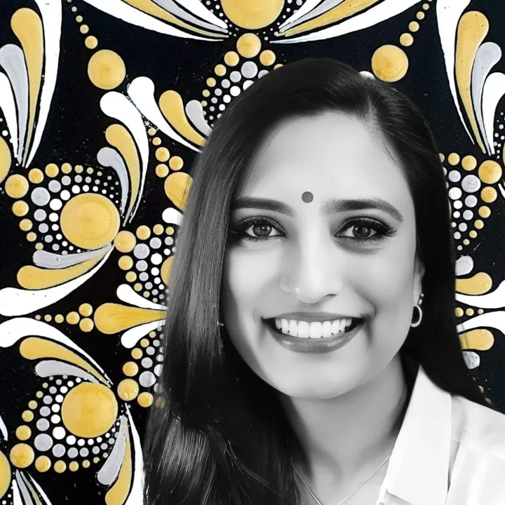 Vibha Jivan Dot Mandala Artist