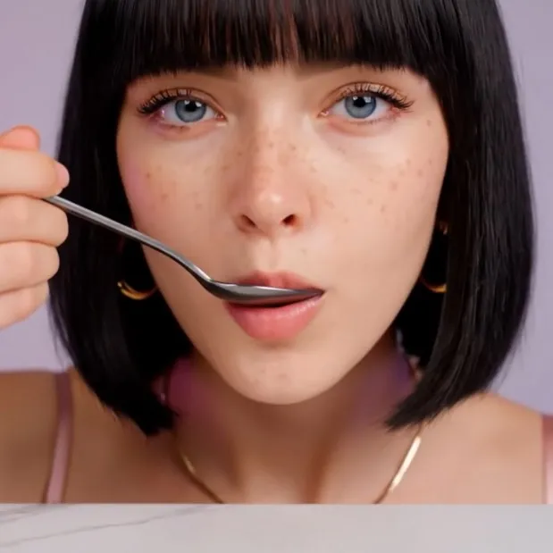 Ana Eating Things