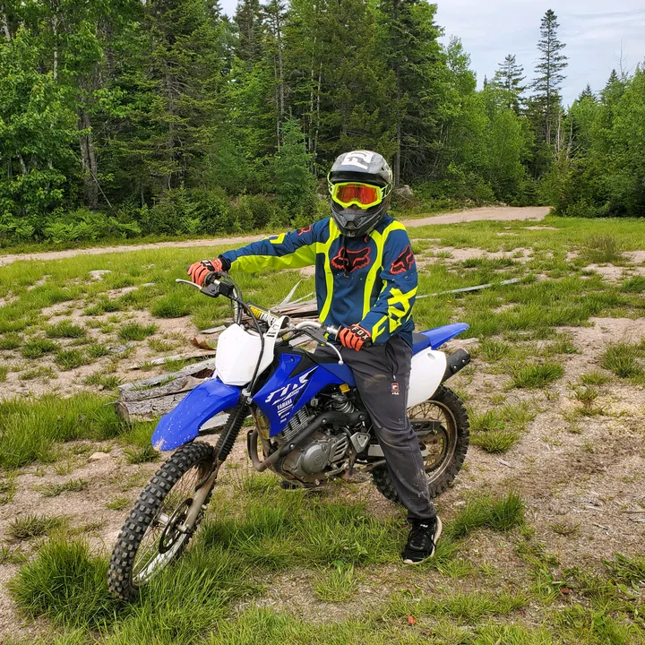 biker kid