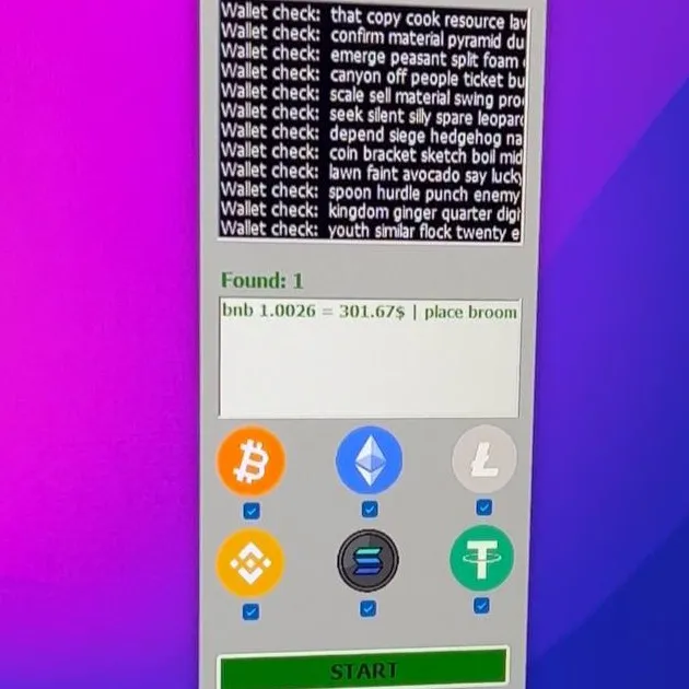 Crypto Wallet Finder