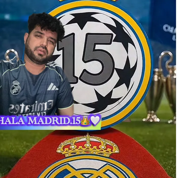 HALA MADRID 15👑🤍💙⭐️👑⭐️TAJI