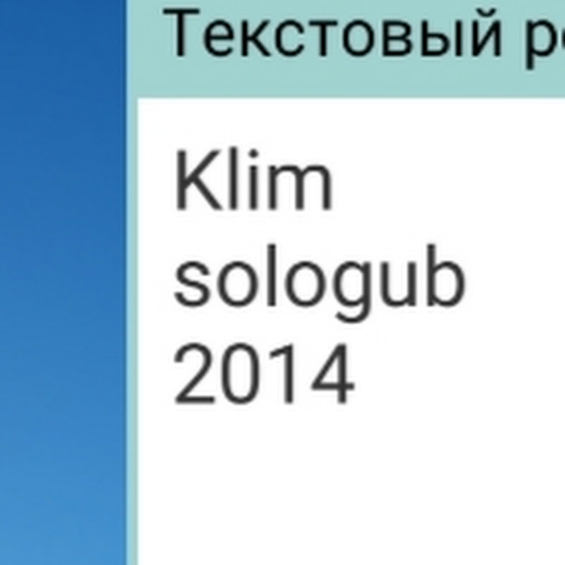 KlimSologub2014