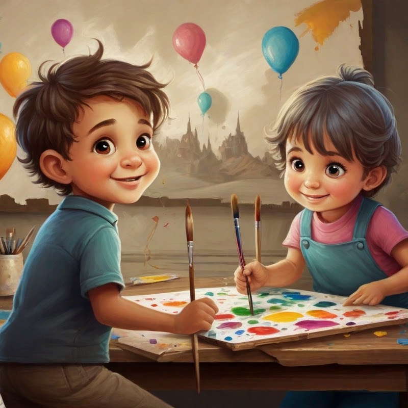Curious Cubs Art